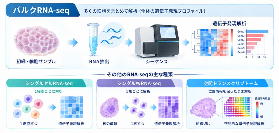 RNA-seqの種類